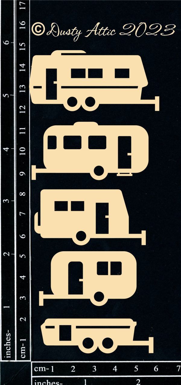Dusty Attic - Chipboard - Camping - Caravans