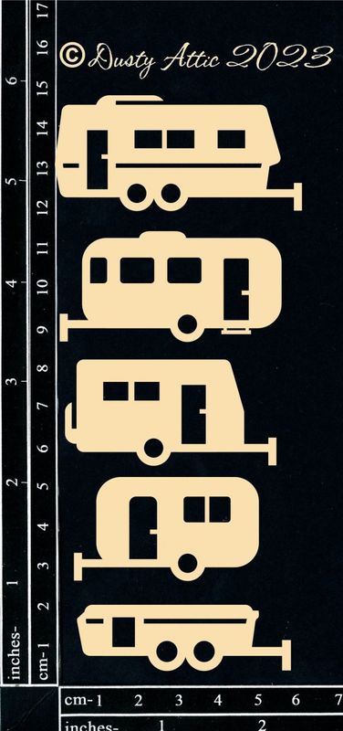 Dusty Attic - Chipboard - Camping - Caravans