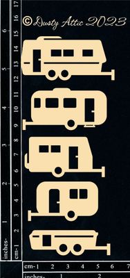 Dusty Attic - Chipboard - Camping - Caravans