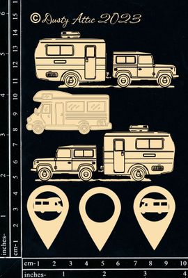 Dusty Attic - Chipboard - Camping - Caravanning