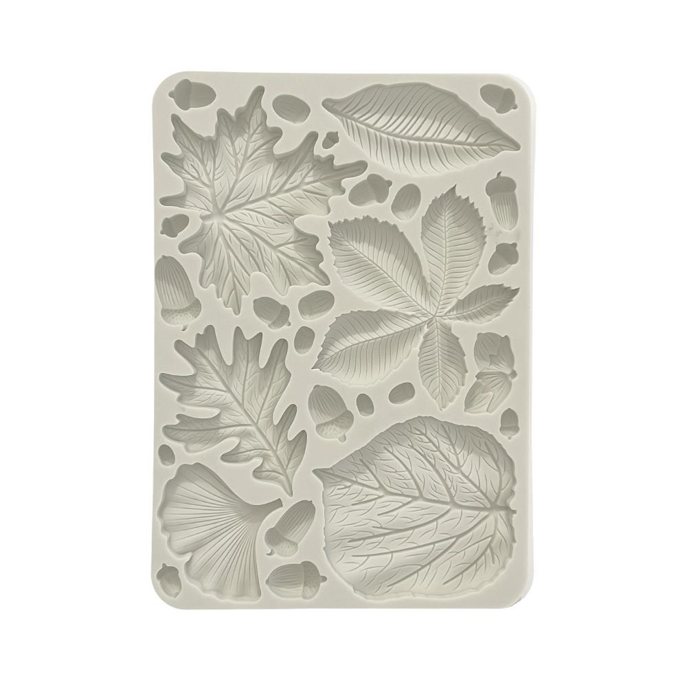 Stamperia - Forest - A5 Silicone Mould - Leaves and Acorns
