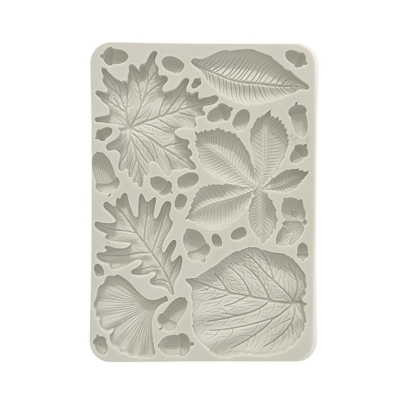 Stamperia - Forest - A5 Silicone Mould - Leaves and Acorns