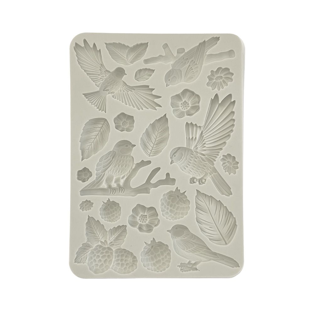 Stamperia - Forest - A5 Silicone Mould - Birds