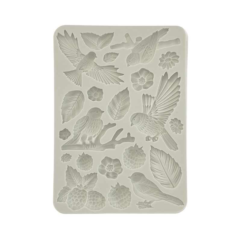 Stamperia - Forest - A5 Silicone Mould - Birds