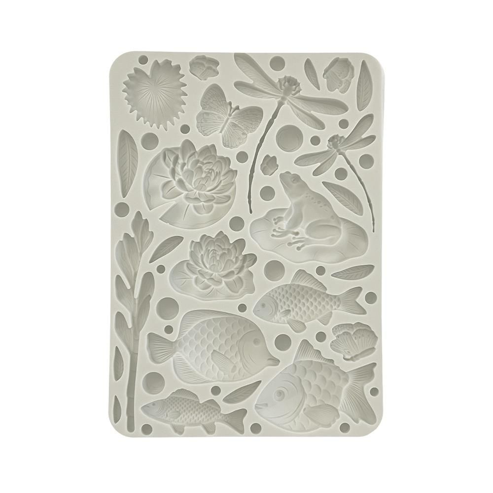 Stamperia - Forest - A5 Silicone Mould - Fish and Dragonfly