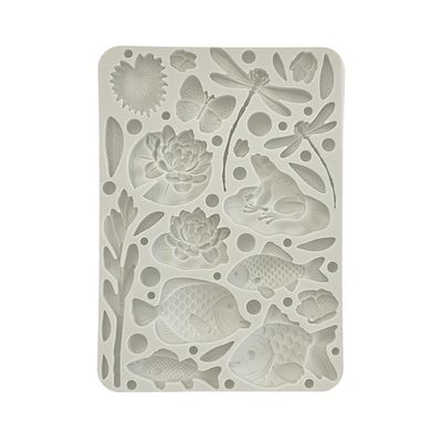 Stamperia - Forest - A5 Silicone Mould - Fish and Dragonfly