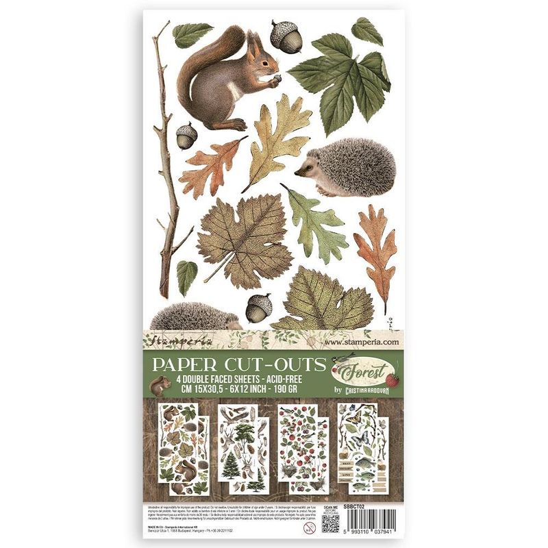 Stamperia - Forest - Paper Double-sided Cut Outs