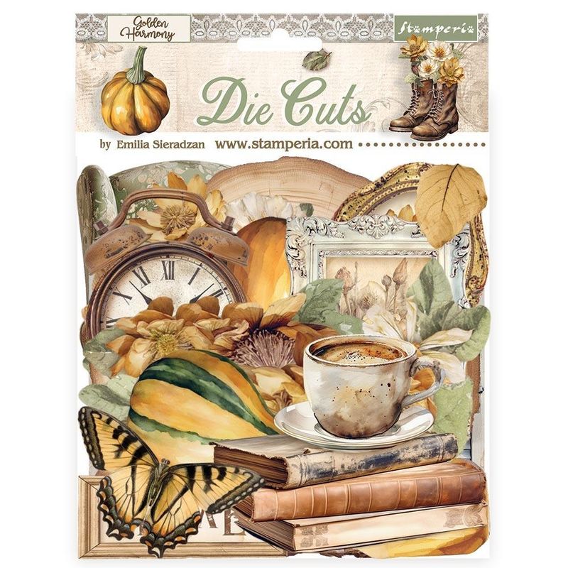 Stamperia - Golden Harmony -  Die Cuts