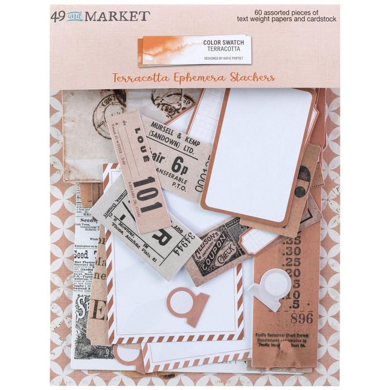 49 and Market - Terracotta - Ephemera Stackers