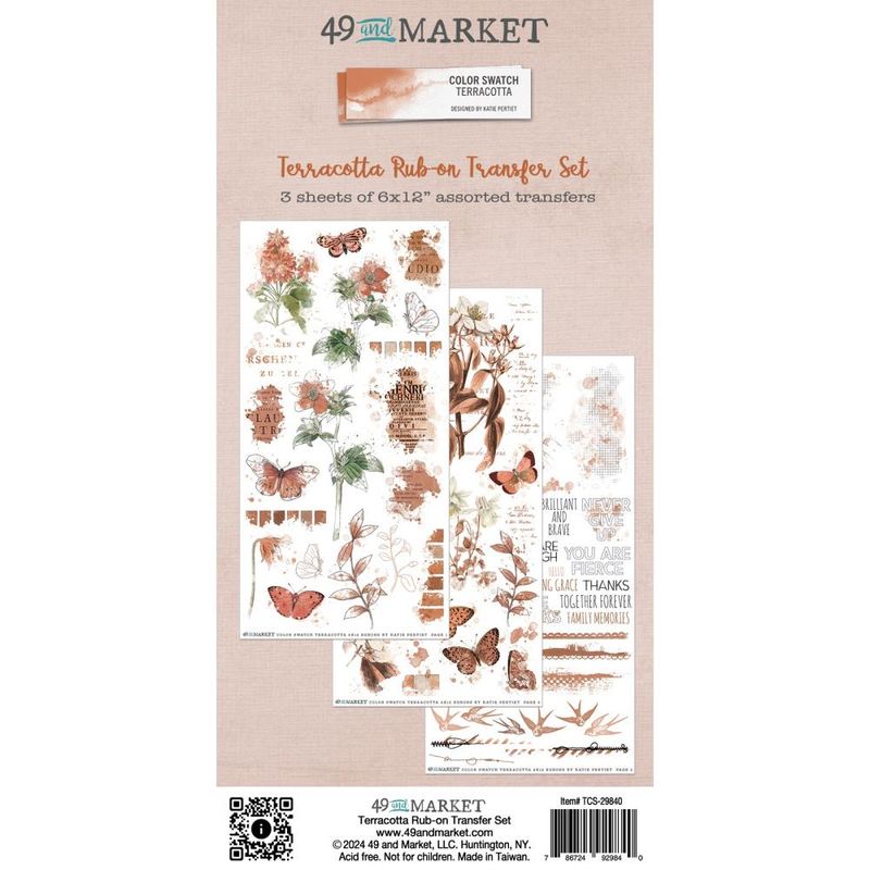 49 and Market - Terracotta - Run-on Transfers