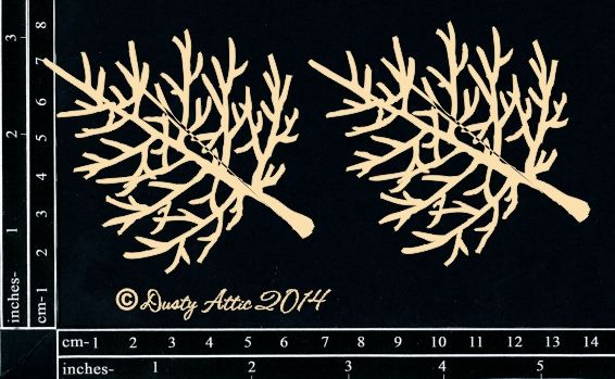 Dusty Attic - Chipboard - Nature - Mini Bare Tree #3