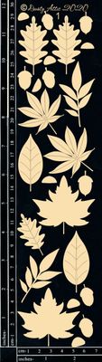 Dusty Attic - Chipboard - Nature - Autumn Leaves #1 small