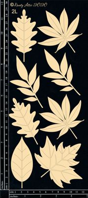 Dusty Attic - Chipboard - Nature - Autumn Leaves #2