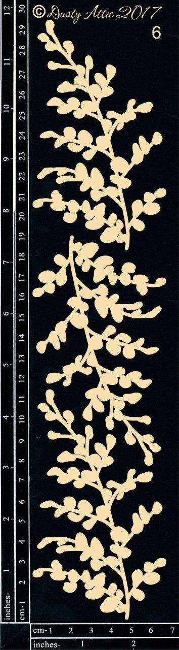 Dusty Attic - Chipboard - Nature - Foliage #6