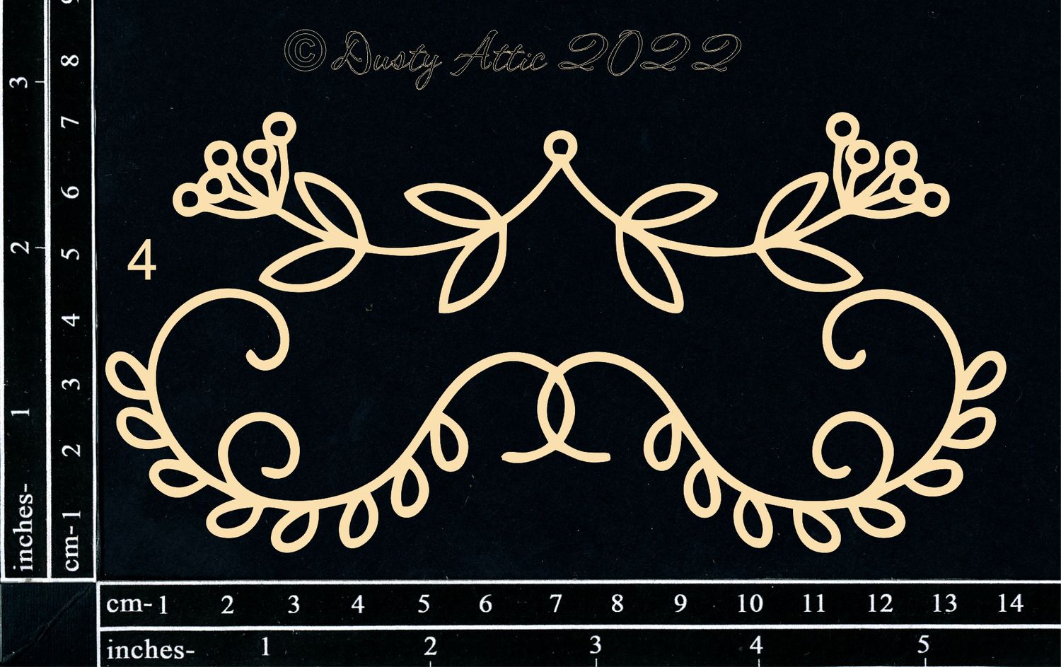 Dusty Attic - Chipboard - Nature - Botanic Runner #4