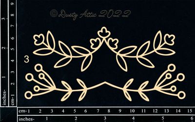 Dusty Attic - Chipboard - Nature - Botanic Runner #3