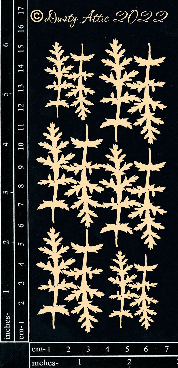 Dusty Attic - Chipboard - Nature - Mini Foliage #3