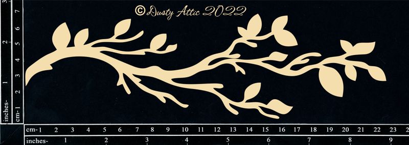 Dusty Attic - Chipboard - Nature - Branch #4