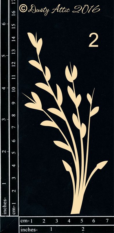 Dusty Attic - Chipboard - Nature - Seagrass #2