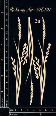 Dusty Attic - Chipboard - Nature - Wheat #2