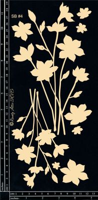 Dusty Attic - Chipboard - Nature - Spring Blooms #4