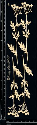 Dusty Attic - Chipboard - Nature - Wildflowers #6
