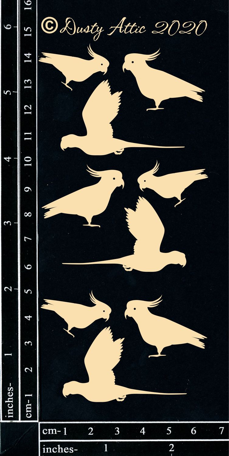 Dusty Attic - Chipboard - Nature - Birds #4