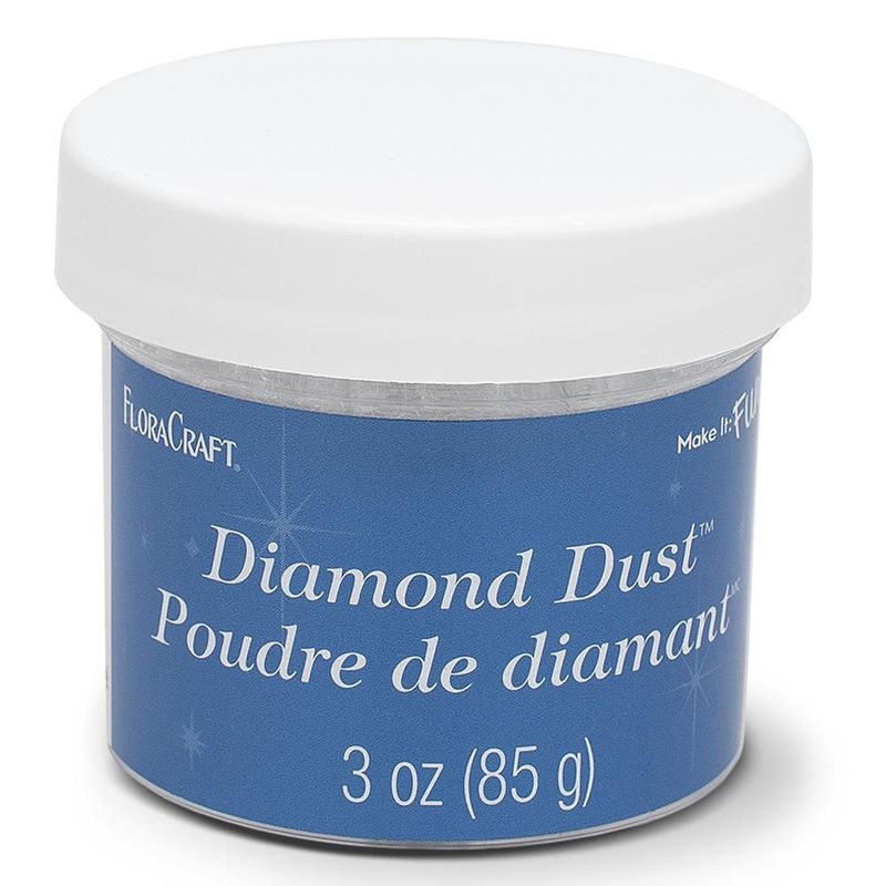 Flora Craft - Diamond Dust - 3oz - Clear Glass