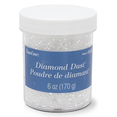 Flora Craft - Diamond Dust - 6oz - Clear Glass