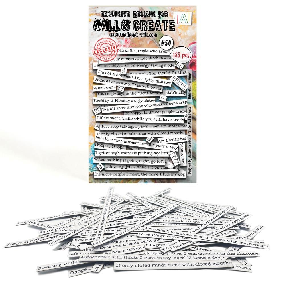 AALL &amp; Create - Ephemera - Hilarious Headlines - #50