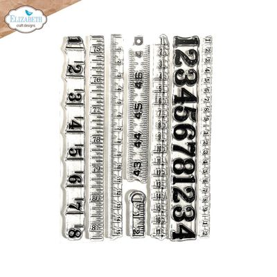 Elizabeth Craft Designs - Clear Stamps - Measurements