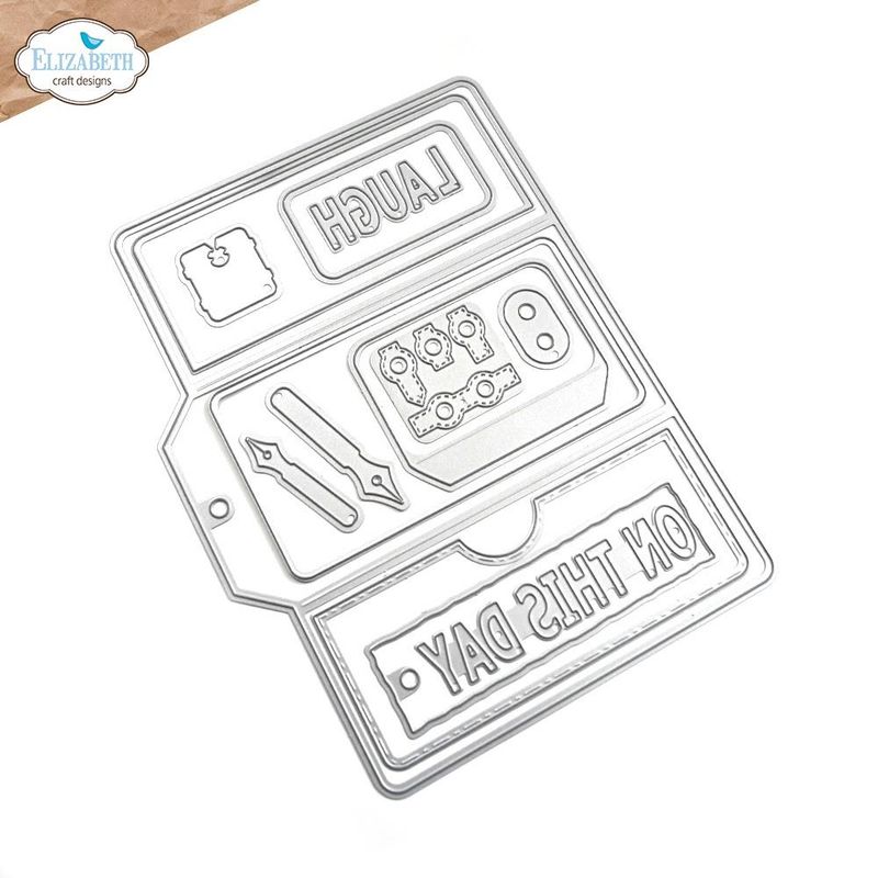 Elizabeth Craft Designs - Metal Die Set - Tag Folder