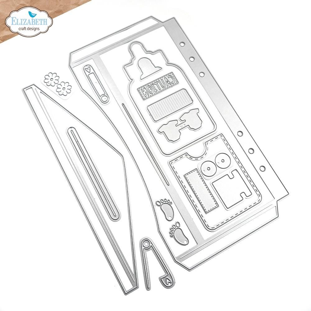 Elizabeth Craft Designs - Metal Die Set - Large Envelope Pocket