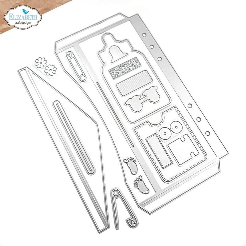 Elizabeth Craft Designs - Metal Die Set - Large Envelope Pocket