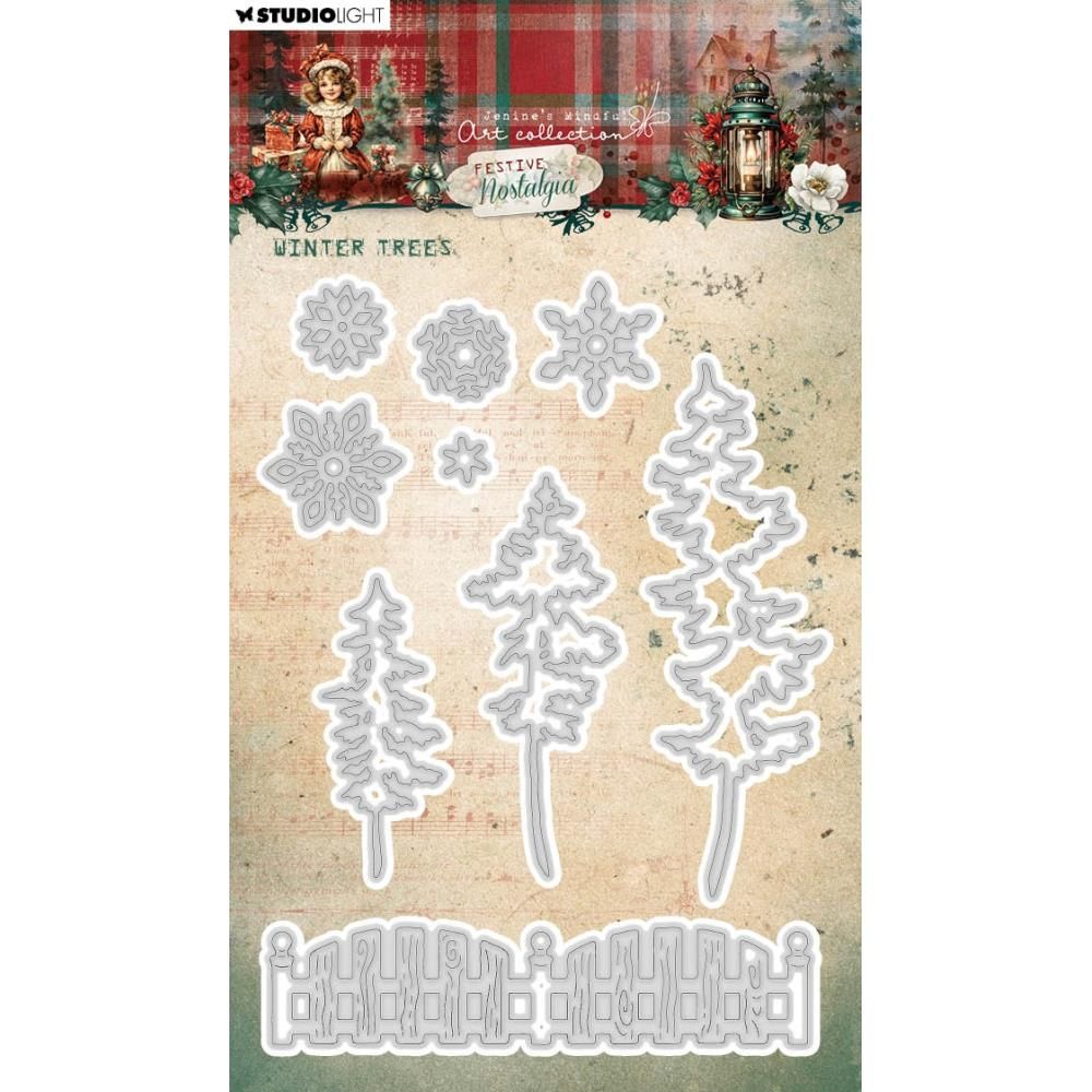 Studio light - Metal Die - Festive Nostalgia - Winter Trees