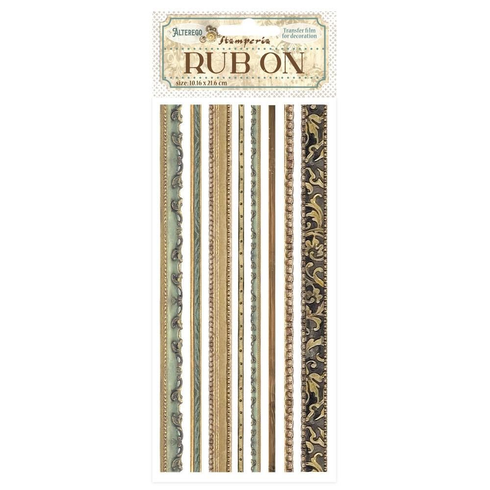 Stamperia - Alterego - Rub-ons - Stripes