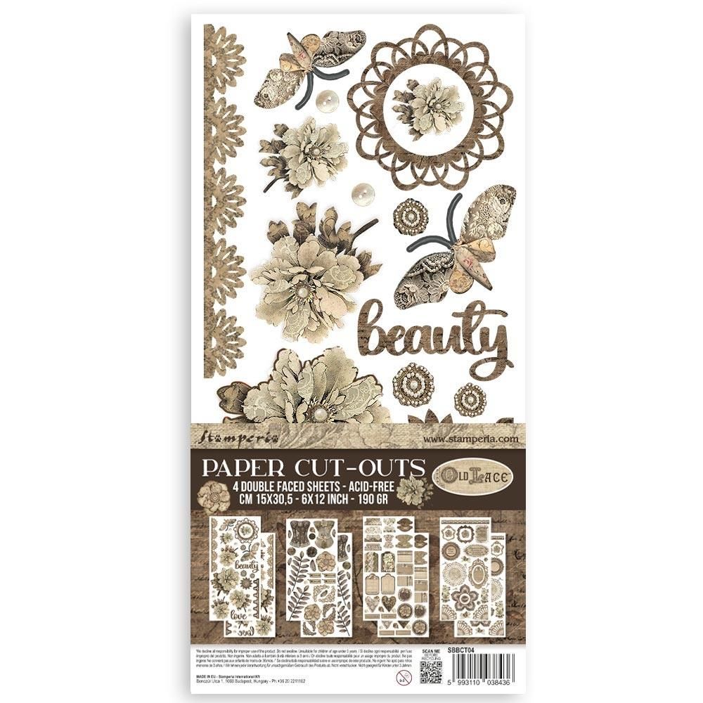 Stamperia - Old Lace - Double-sided Paper Cut-Outs