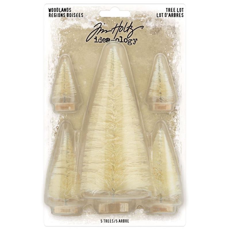 Tim Holtz - Idea-ology - Woodlands - Tree Lot - 1.5&quot; To 5&quot;