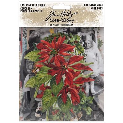 Tim Holtz - Idea-ology - Christmas 2023 - Layers and Paper Dolls