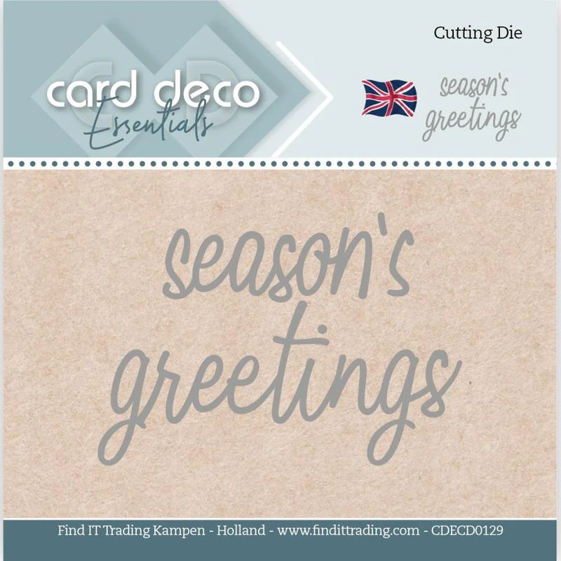 Find it Trading - Metal Die - Seasons Greetings