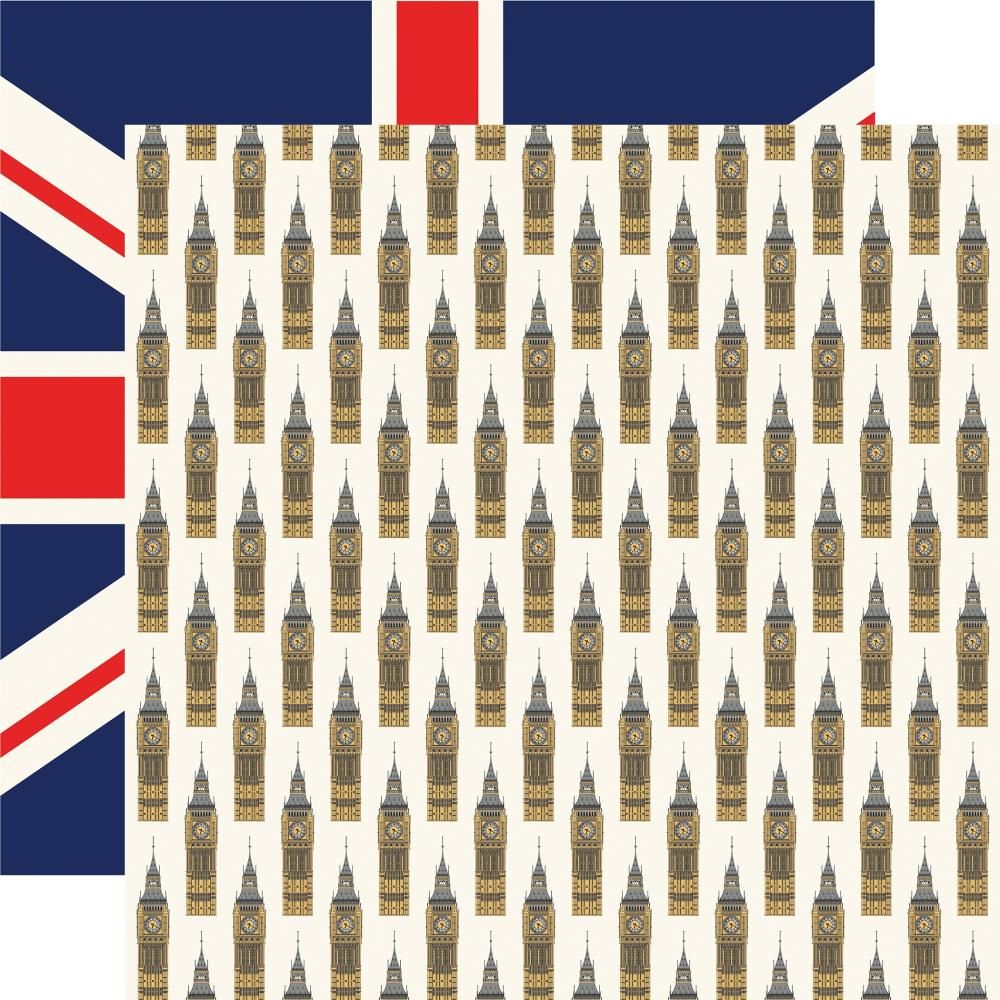 Carta Bella - London - 12&quot;x12&quot; Double-sided Paper - Big Ben