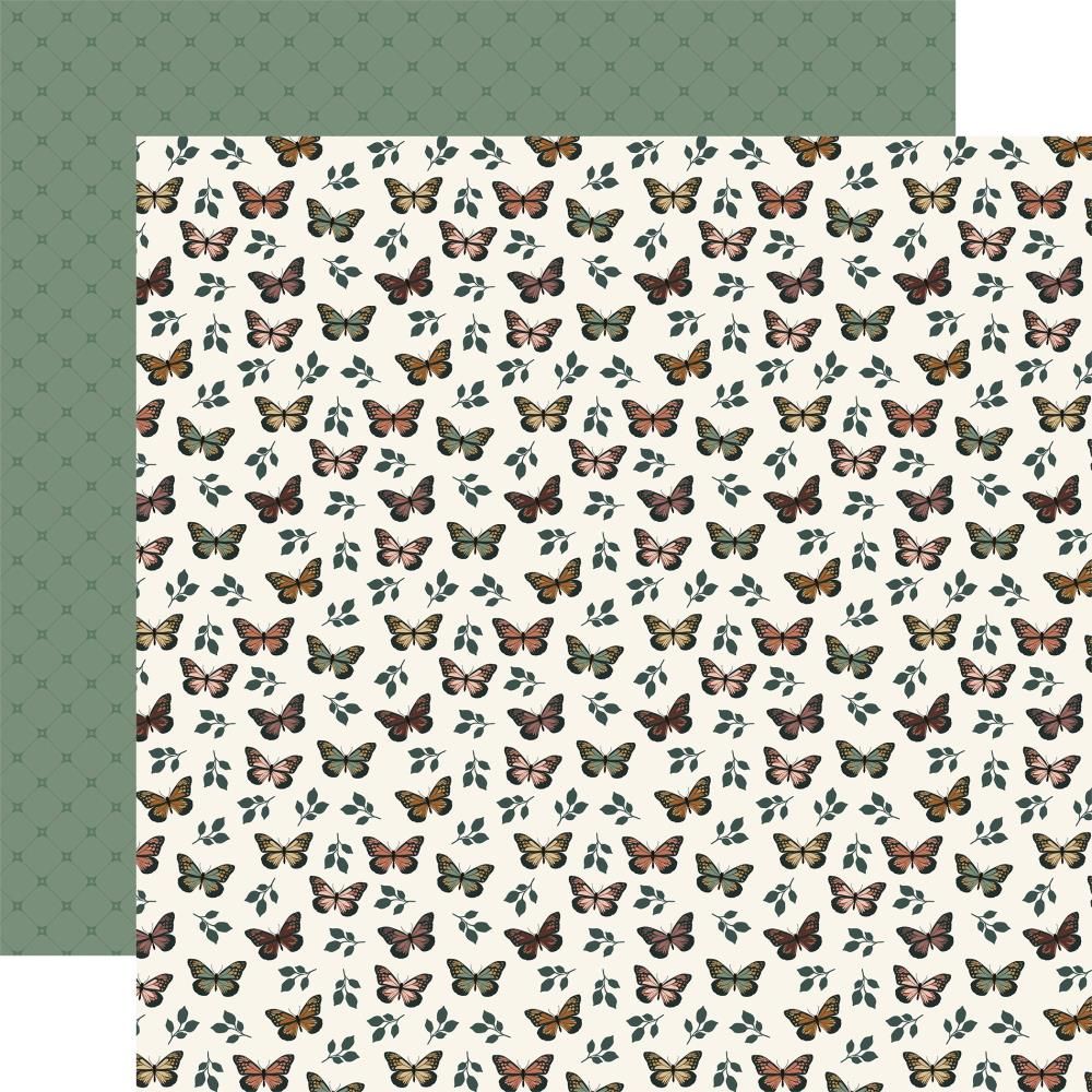 Carta Bella - Family - 12&quot;x12&quot; Double-sided Paper - Beautiful Butterflies