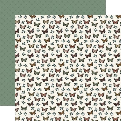 Carta Bella - Family - 12&quot;x12&quot; Double-sided Paper - Beautiful Butterflies
