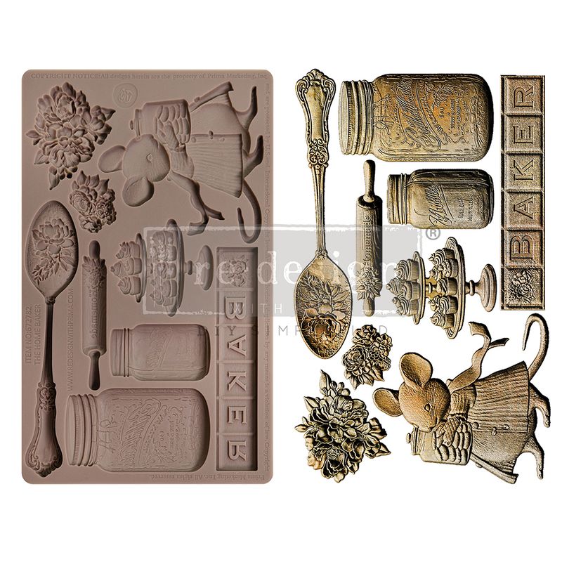 Prima Marketing - Re-Design - 5&quot;x8&quot; Silicone Mould - Bakers Delight