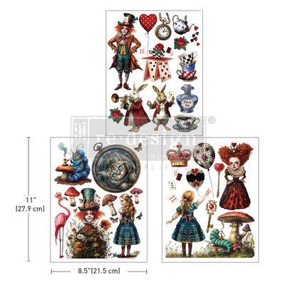Prima Marketing - Re-Design - Middy Decor Transfer - Whimsical Realm