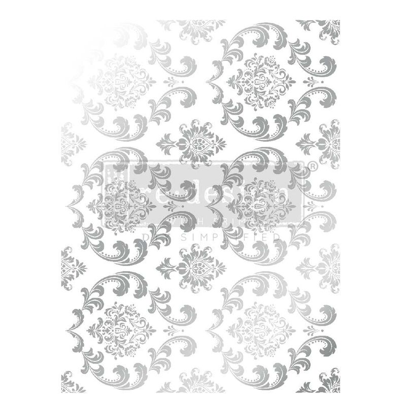 Prima Marketing - Re-Design - Decor Transfer - Silver House of Damask