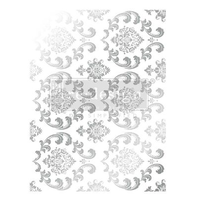 Prima Marketing - Re-Design - Decor Transfer - Silver House of Damask