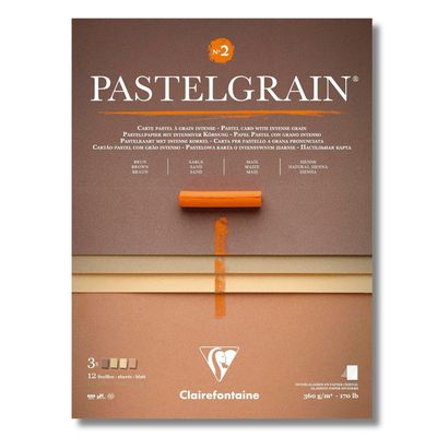 PastelGrain - #2 Earth Colours - Block 18 x 24cm