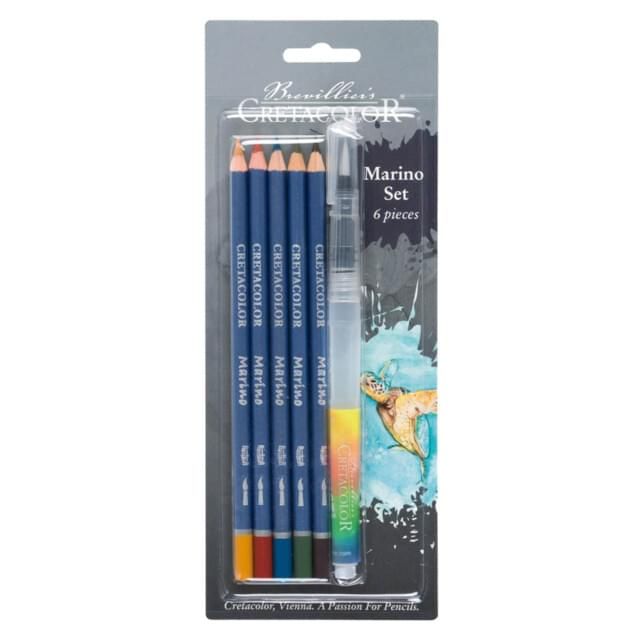 Cretacolor - Marino Artist Blister pack - 6 Piece Set