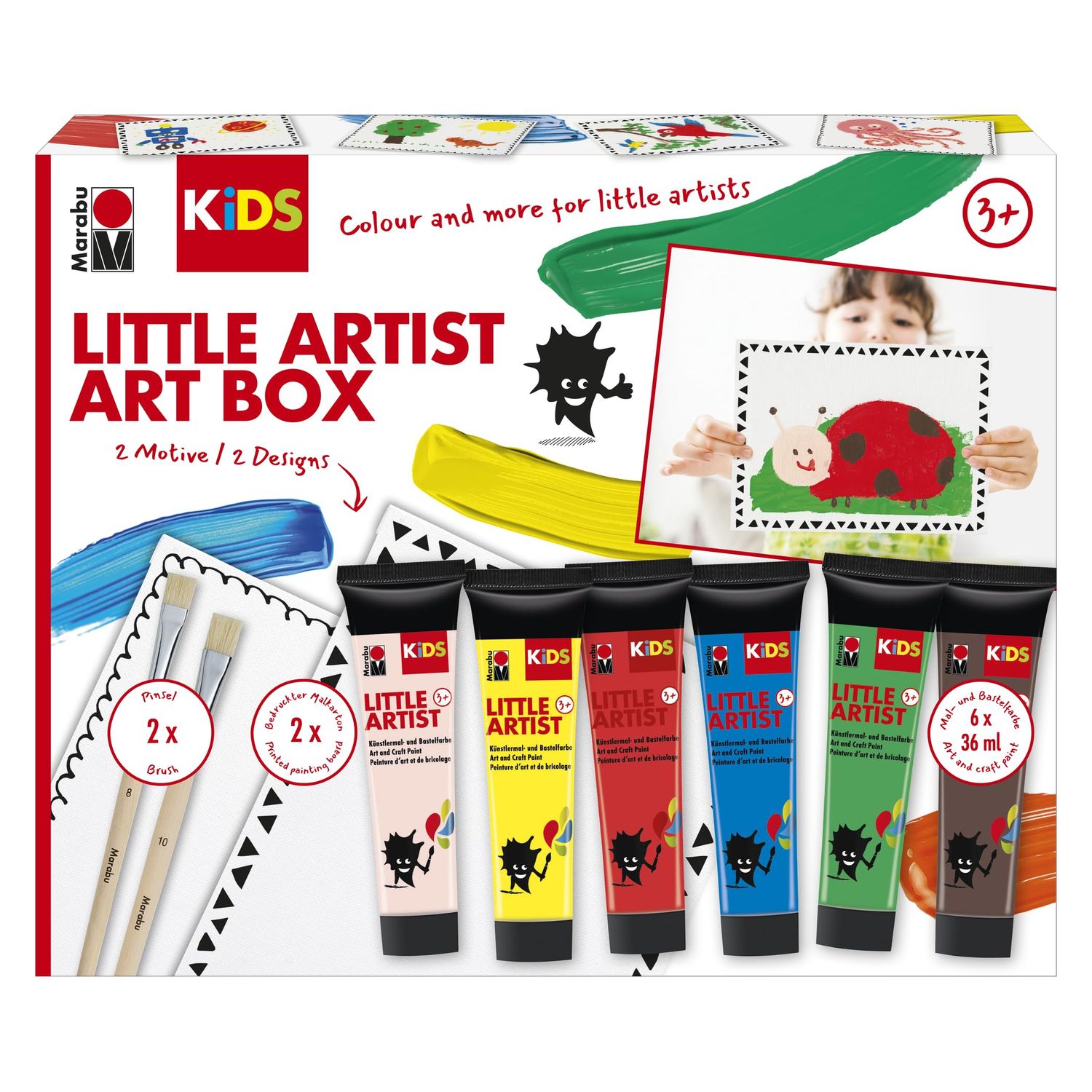 Marabu - Little Artist - Art Box - Paint Set